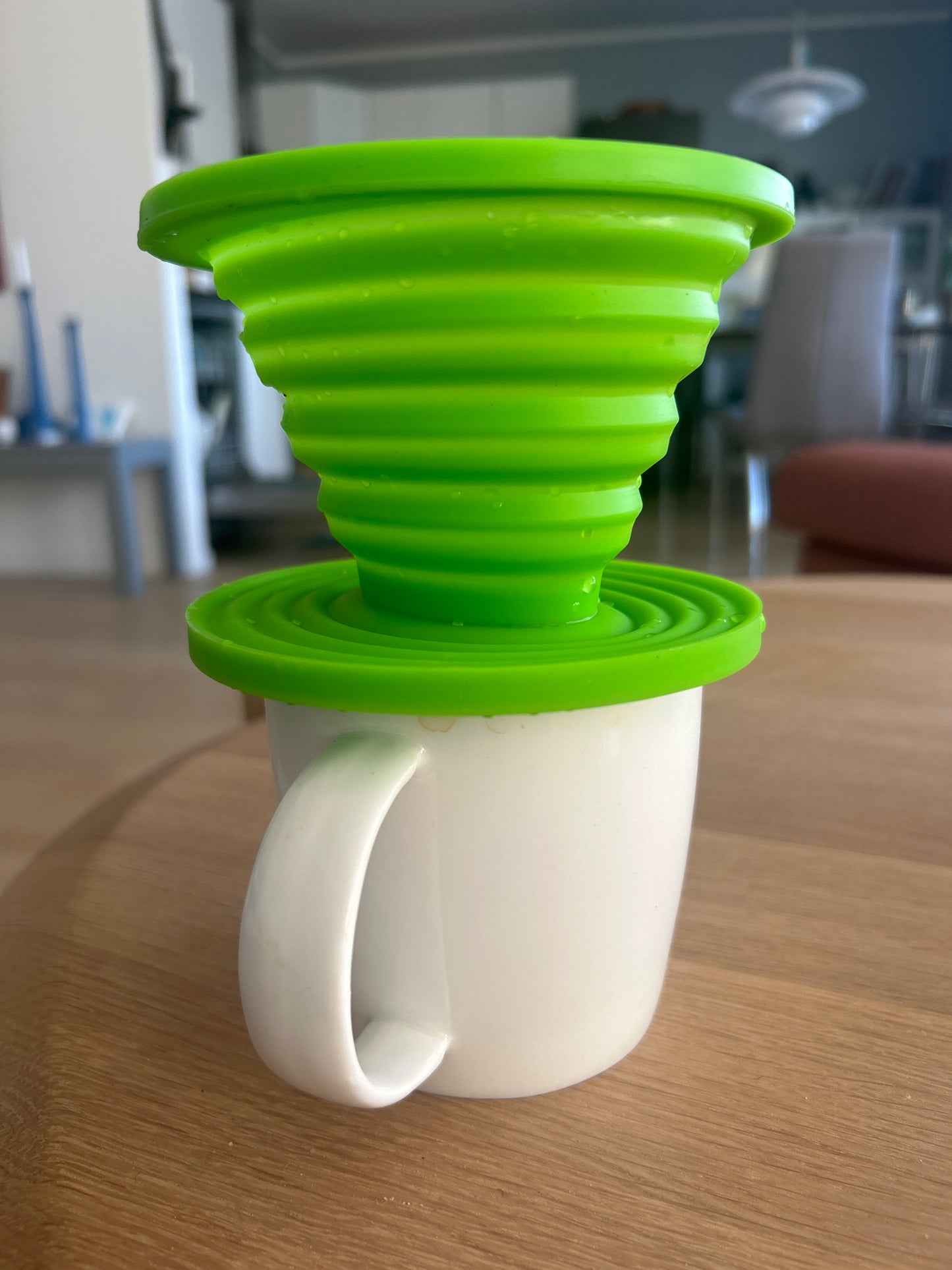 Sammenleggbart kaffefilter